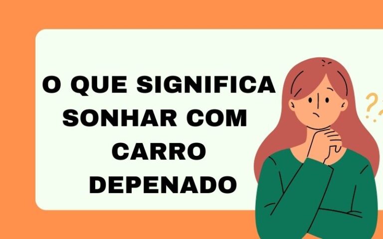 O que significa sonhar com carro depenado