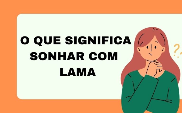 O que significa sonhar com lama