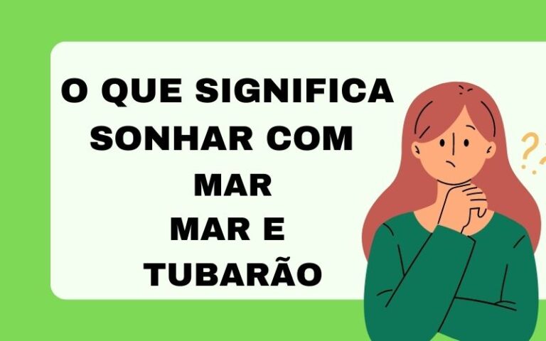 O que significa sonhar com mar e tubarão