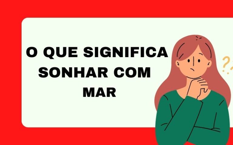 O que significa sonhar com mar