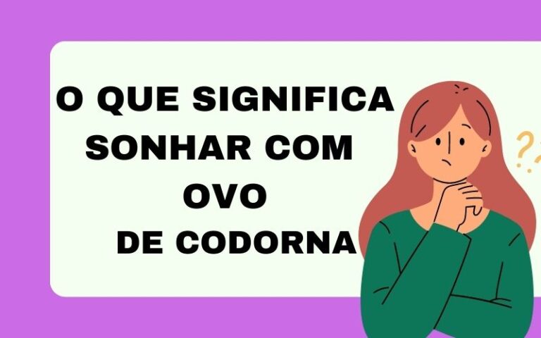 o que significa sonhar com ovo de codorna