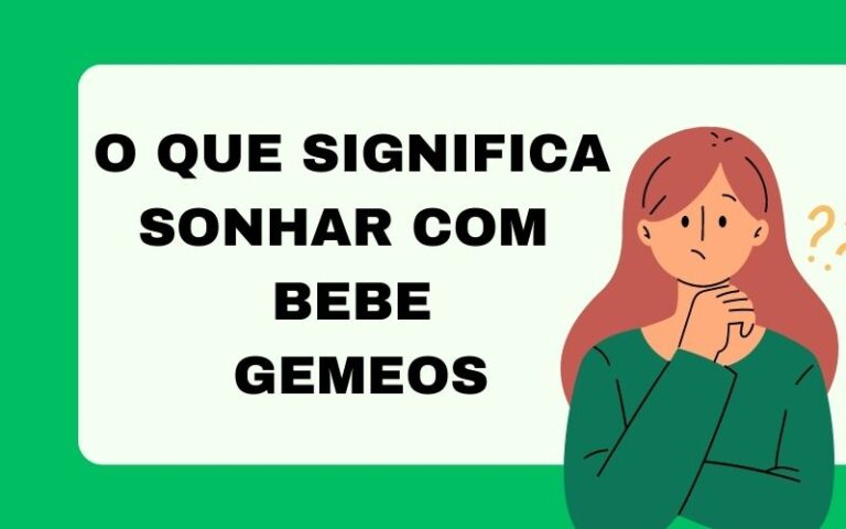 O que significa sonhar com bebe gemeos