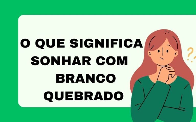 O que significa sonhar com ovo branco quebrado