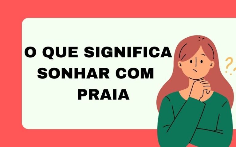 O que significa sonhar com praia