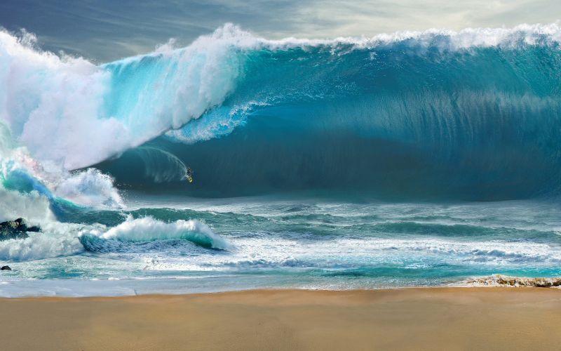  sonhar com praia e ondas