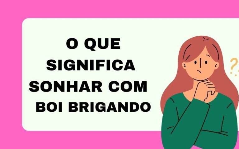 O que significa sonhar com boi brigando