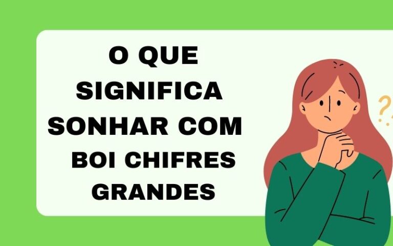 O que significa sonhar com boi com chifres grandes