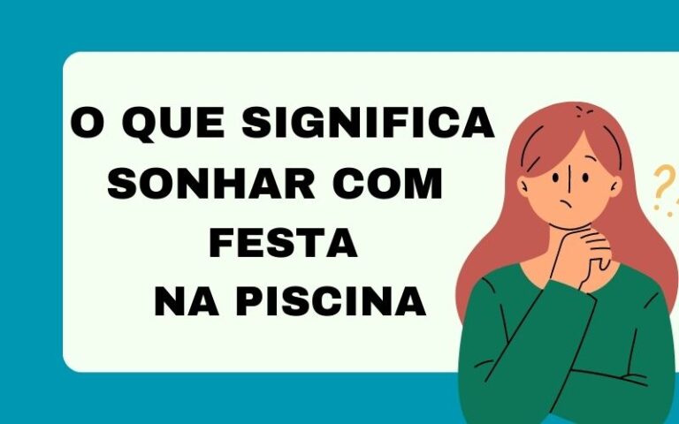 O que significa sonhar com festa na piscina