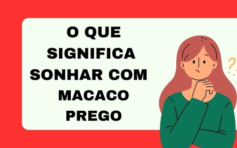 O que significa sonhar com macaco prego