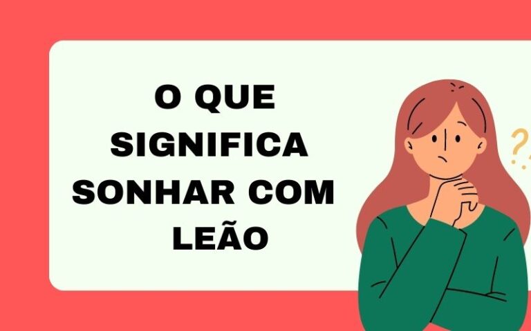 O que significa sonhar com leão