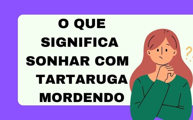 O que significa sonhar com tartaruga atacando