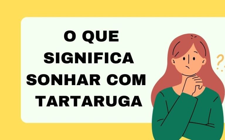 O que significa sonhar com tartaruga